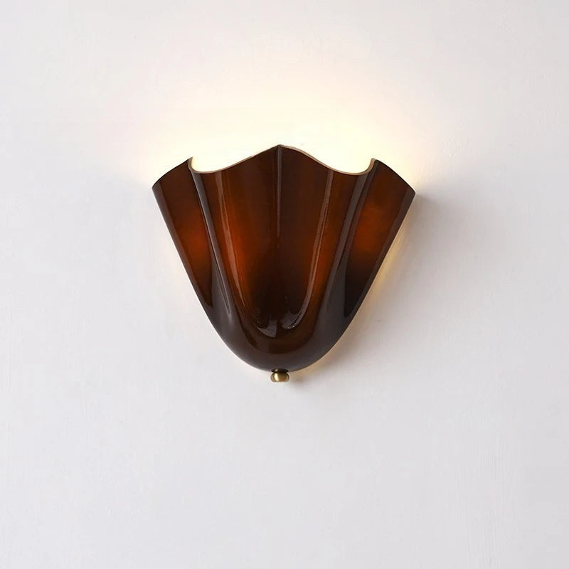 Petaline Glass Wall Sconce