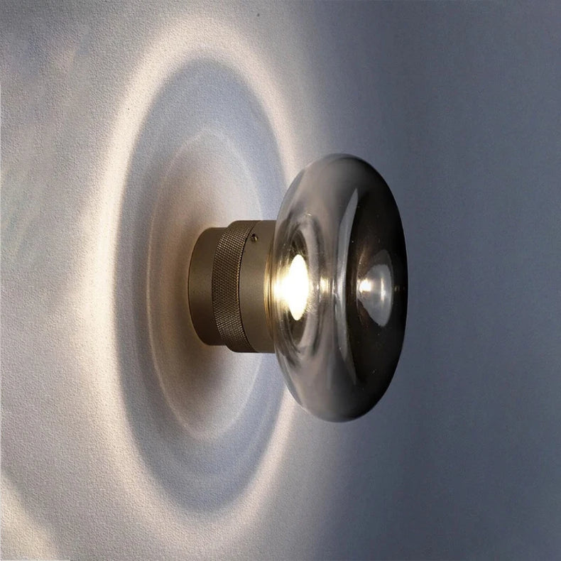 Nolan Glass Wall Light
