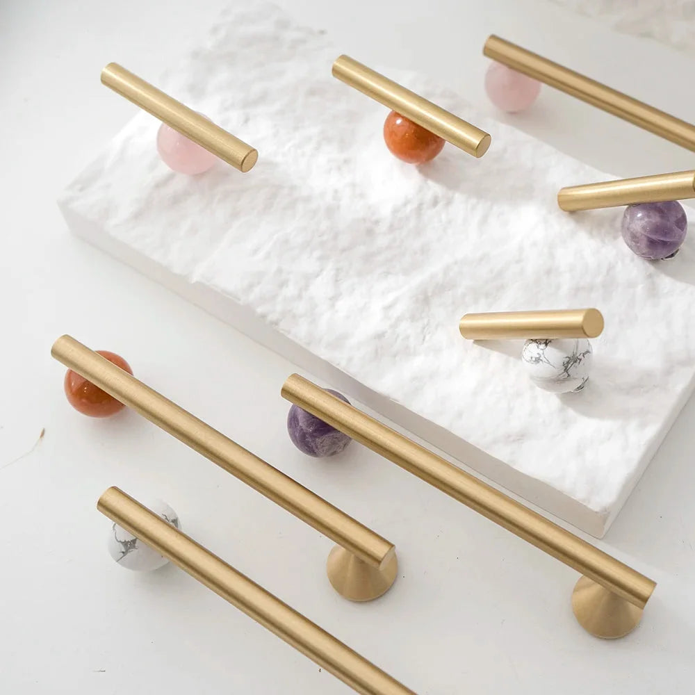 Isolde Gemstone Cabinet Handle