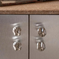 Santaya PVD Nickel Silver Brass Handles Kitchen Cabinet Pulls Bedroom Wardrobe Drawer Knobs Furniture Handle-Letifly Lights and Decor