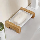 Foundry Soap Dock Modern wooden and metal soap dish black minimalist bathroom soap holder