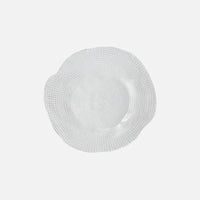 Creative Transparent Glass Western Food Plate Kitchen Tableware Living Room Home Coffee Table Dried Fruit Snacks Display Tray-Letifly Lights and Decor