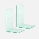 Acrylic bookends colorful modern L-shaped desk organizer