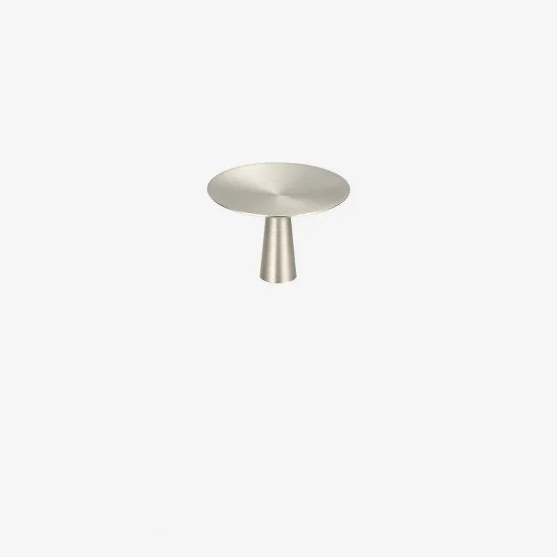 Letifly Lights & Decor - Soren Disc Cabinet Knob - Solid brass round cabinet knob with disc-shaped face in multiple finishes