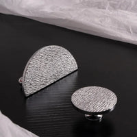 Solid Brass Cabinet Handle Round Kitchen Cabinet Pull High-end Luxury Wardrobe Chrome Silver Pulls Furniture Drawer Knob-Letifly Lights and Decor