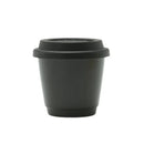 250ML Solid Color Ceramic Coffee Cup Silicone Cover Breakfast Milk Cup Couple Creative Mug Ceramic Latte Flower Mug Home Cups-Letifly Lights and Decor