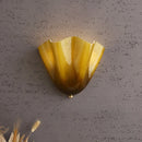 Wall Sconce petal glass sculptural ambient lighting colored glass decorative wall lamp