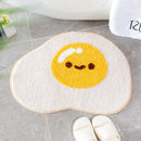Egg and Toast Tufted Rug & Bath Mat