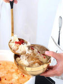Small&Big Stainless Steel Chinese Rainbow Round Bowl Rice Soup Double Hot Insulation Container Noodle Bowl Kitchen Tableware-Letifly Lights and Decor