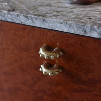 Santaya PVD Nickel Silver Brass Handles Kitchen Cabinet Pulls Bedroom Wardrobe Drawer Knobs Furniture Handle-Letifly Lights and Decor