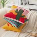 Cushion covers fruit print colorful modern banana cactus tomato lemon 3D pillowcase