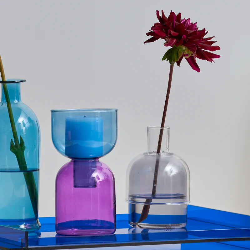 Radiant Glass DYI Vase & Candle Holder