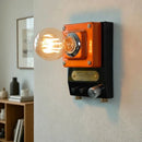 Nordic Retro knob dimming wall lamp vintage atmosphere Bedroom bedsideLED hallway balcony industrial style home decor wall light-Letifly Lights and Decor