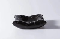 Creative pillow ceramic cold dish, high-end hotel artistic tableware, Cushion Contour Bowl for modern sculptural plating