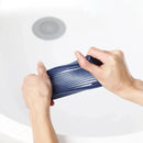 modern silicone soap dish soft glue punch-free bathroom soap holder with drain grooves non-slip design