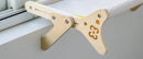 Cat window perch soft plush mount no-drill wood frame