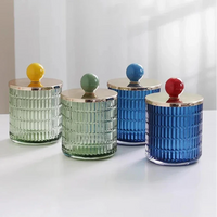 Vista Knob Glass Canisters