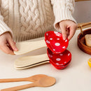 Ceramic Spoon Rest High Temperature Resistant Mushroom, Exquisite And Cute Spoon Plates for House Warming Gift-Letifly Lights and Decor