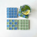 Color Tile Coaster Set