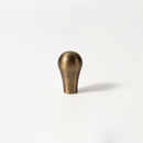 Letifly Lights & Decor - Sutton Brass Cabinet Pull - Slim antique brass cabinet handle with 128 mm mounting pitch