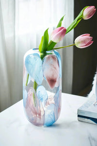 Transparent Hydroponics Flower Vase