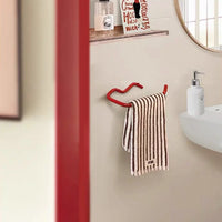 Red Black Toilet Paper Holder Resistant Tissue Paper Towel Rack For Bathroom Kitchen Washroom Screw Wall Mount Hook Accessory-Letifly Lights and Decor