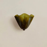 Wall Sconce petal glass sculptural ambient lighting colored glass decorative wall lamp