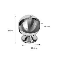 Stainless Steel Flip Top Storage Box Coffee Capsule Organizer Desktop Dispenser Candy Container Multifunctional Can Home Decor-Letifly Lights and Decor
