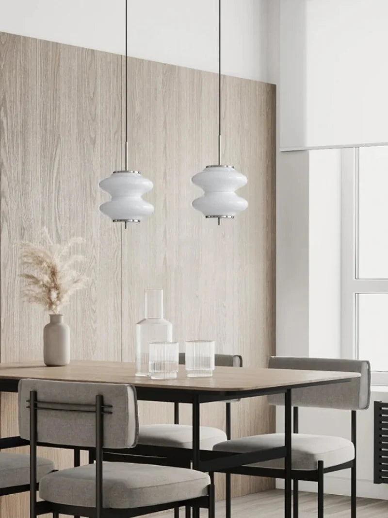 Cumulus Pendant Lamp white glass cloud pendant lamp modern minimalist LED chandelier