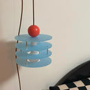 Disc-O Drop Pendant Lamp colorful acrylic bauhaus pendant lamp multilayer disc design dopamine decor