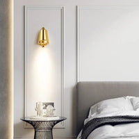 Bell Housing Lamp Indoor outdoor aluminum LED wall light modern bell wall sconce