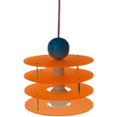 Disc-O Drop Pendant Lamp colorful acrylic bauhaus pendant lamp multilayer disc design dopamine decor
