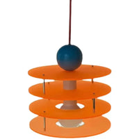 Disc-O Drop Pendant Lamp colorful acrylic bauhaus pendant lamp multilayer disc design dopamine decor