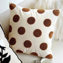 textured neutral throw pillow cover tufted cotton decorative cushion