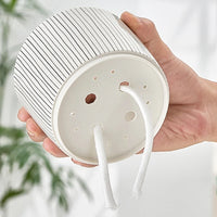 Self Absorbent Flowerpot Plastic Hydroponic Lazy Flowerpot Thickened Water Storage Plant Pot Desktop Potted Planter Home Decor-Letifly Lights and Decor