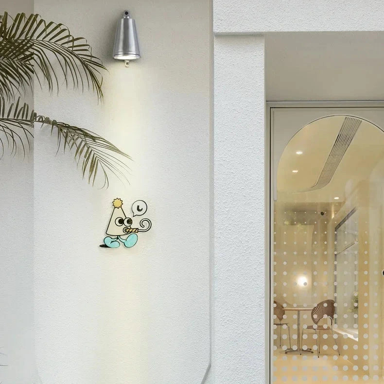 Bell Housing Lamp Indoor outdoor aluminum LED wall light modern bell wall sconce