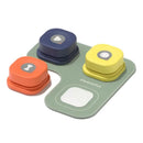 Training buttons set recordable talking dog buttons rubber mat colorful pet communication tool