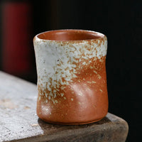 Coarse Pottery Coffee Cup rustic japanese ceramic coffee cup handmade pottery espresso mug