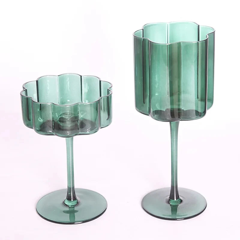 Decorative Glass Rims Wave Rim Glass Collection – Letifly Lights & Decor