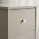 Letifly Lights & Decor - Clover Brass Cabinet Knob - Four-lobed clover-shaped brass cabinet knob with polished metallic finish