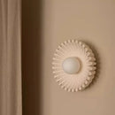 French medieval ceramic pub wall lamp, living room, bedroom, bedside aisle entrance background wall lamp-Letifly Lights and Decor