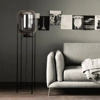 Pulpo Glass Table and Floor Lamp
