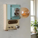 Nordic Retro knob dimming wall lamp vintage atmosphere Bedroom bedsideLED hallway balcony industrial style home decor wall light-Letifly Lights and Decor