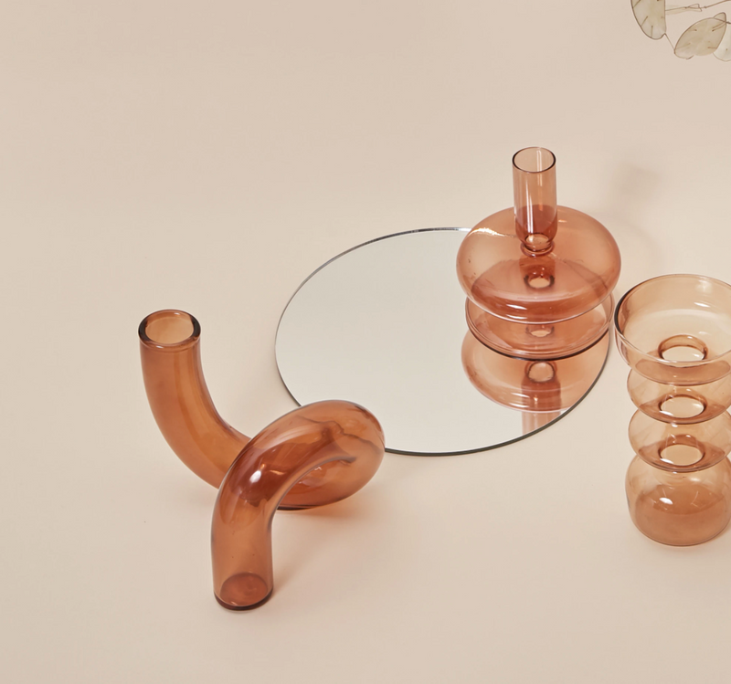 In the Loop Hydroponic Vase & Candle Holder - Final Sale