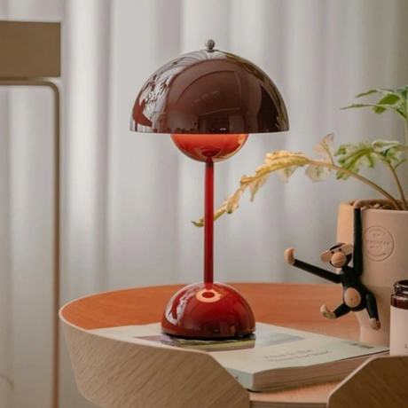 Mini Flowerpot Cordless Table Lamp With Touch Sensor