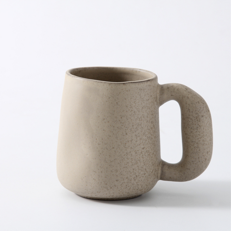 Free-form Handmade Ceramic Pitcher and Cup