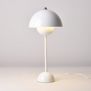 Flowerpot Lacquered Metal Table Lamp - Final Sale