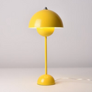 Flowerpot Lacquered Metal Table Lamp - Final Sale