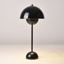 Flowerpot Lacquered Metal Table Lamp - Final Sale