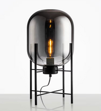 Pulpo Glass Table and Floor Lamp
